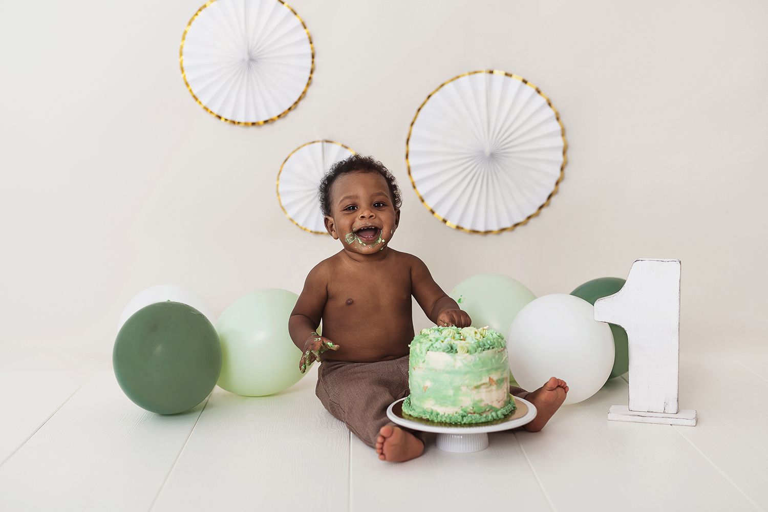 Cake smash fotografering